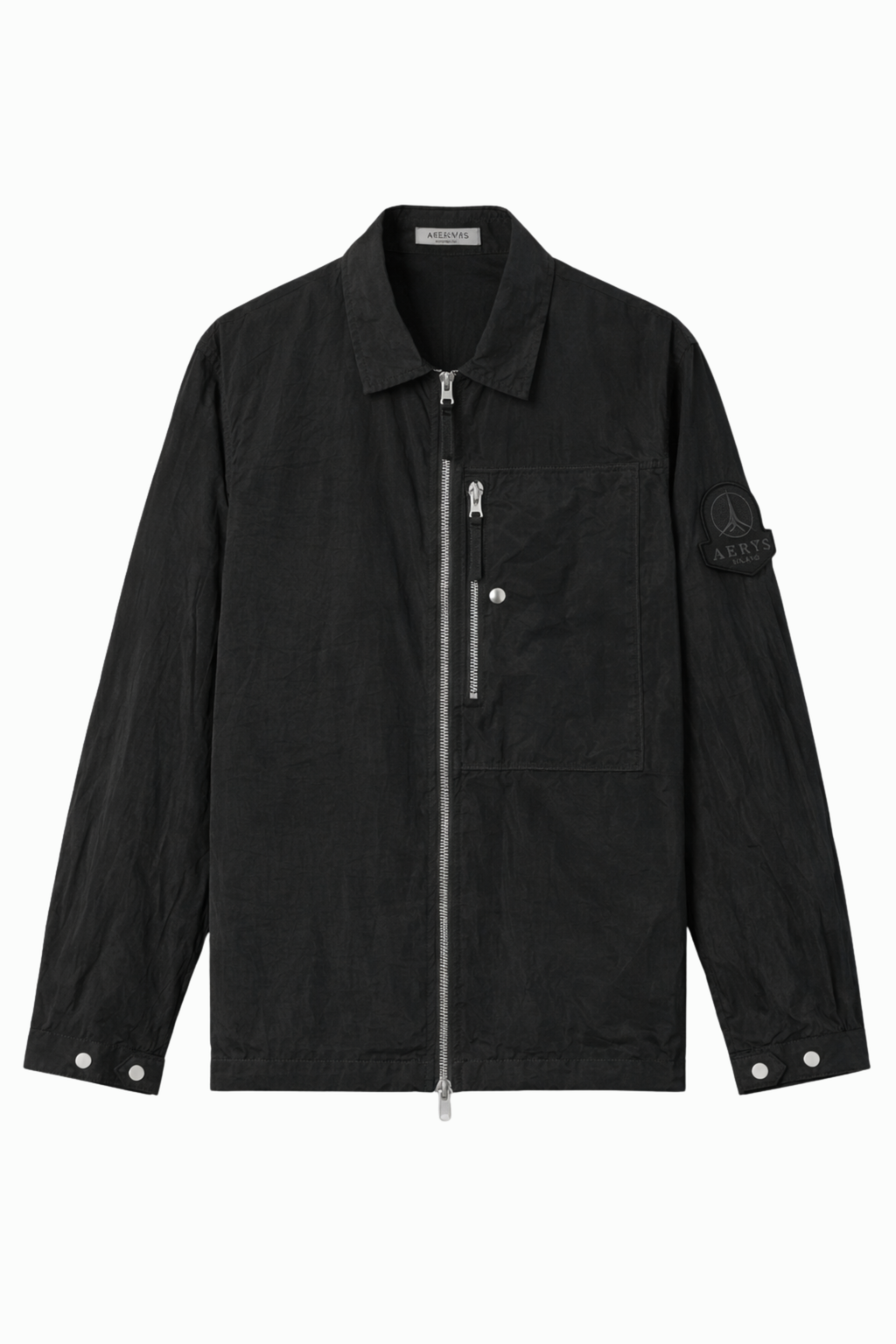 Zip-Up Overshirt